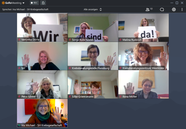 Wir sind da screenshot bearbeitet