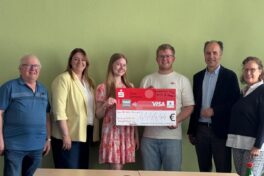 4.444,44 Euro für Menschen mit Krebs