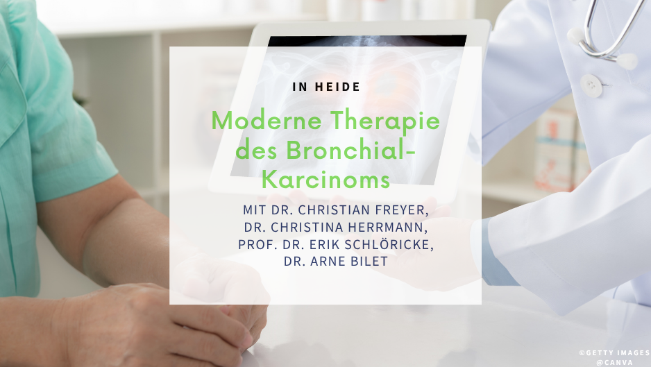 Heide: Vortrag „Moderne medikamentöse Therapie von Lungenkrebs“ (1 Termin)